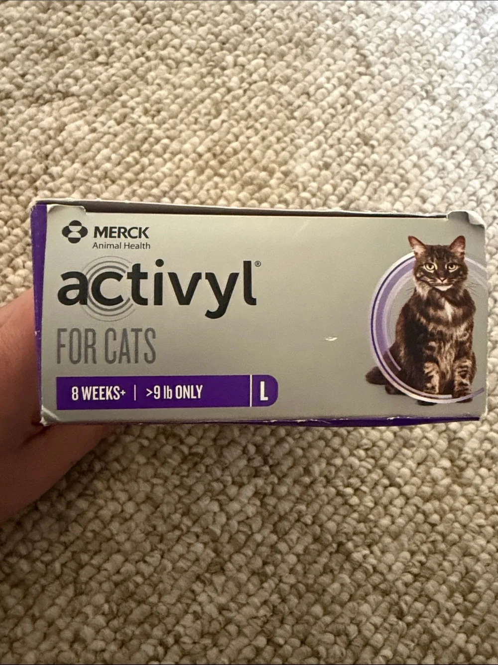 Merck topical flea